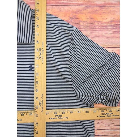 Under Armour Mens Loose Fit Polo Large Heatgear Blue/Gray - Picture 8 of 8